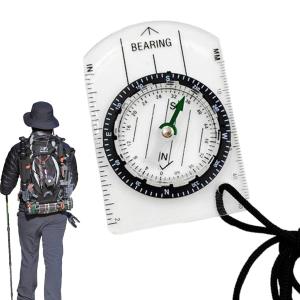 Mini Pocket Compass for Hiking and Camping