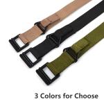 Military Style Nylon Tactical Web Belt with Buckle