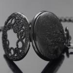 Hollow Design Compass Pocket Watch for Hiking