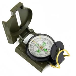 Compact Aluminum Travel Compass for Outdoor Adventures