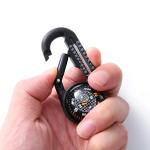 Multifunctional Carabiner Compass with Thermometer