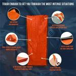 Ultra Waterproof Mylar Thermal Emergency Sleeping Bag
