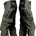 Men's Tactical Waterproof Cargo Pants for Outdoor Work