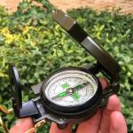 Compact Aluminum Travel Compass for Outdoor Adventures