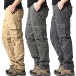 Men's Tactical Jogging Pants with Elastic Waist