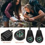 20 Mini Compasses for Outdoor Navigation and Survival