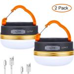 10W Portable USB Rechargeable Camping Lantern