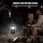 HOMEFISH Portable Camp Lantern and Emergency Light