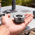 Pandatour Camping Stove Adapter for Flat Gas Tanks