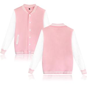 Black and Pink Bomber Jacket for All Ages