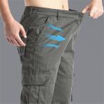 Men's Tactical Jogging Pants with Elastic Waist