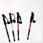 Ultralight Foldable Trekking Poles with Shock Absorption