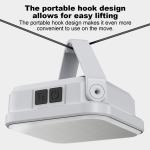 Rechargeable Solar LED Camping Light with Power Display