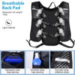 NEWBOLER Lightweight Hydration Vest for Outdoor Adventures