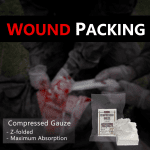 Rhino Rescue Compressed Gauze for Wound Care