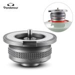 Pandatour Camping Stove Adapter for Flat Gas Tanks