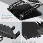 Adjustable Aluminum Laptop Stand for 10-17" Laptops
