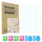 Simpeak Tempered Glass Screen Protectors for Galaxy Tab A8