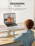 Nulaxy Adjustable Aluminum Laptop Stand - Ergonomic Design