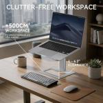 SOUNDANCE Adjustable Ergonomic Laptop Desk Stand