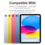 iPad 10th & A16 11th Gen Keyboard Case