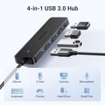 UGREEN 4-Port USB 3.0 Hub - Ultra Slim