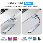 7-in-1 USB C Hub Multiport Adapter