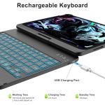 iPad 10th & A16 11th Gen Keyboard Case