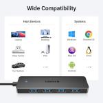 UGREEN 4-Port USB 3.0 Hub - Ultra Slim