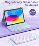 Vobafe iPad Keyboard Case with Backlit Folio