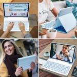 Samsung Galaxy Tab A9+ Keyboard Case with S Pen Holder