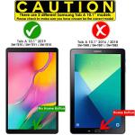 Pack of 3 Ultra Clear Screen Protectors for Galaxy Tab A