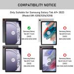 Samsung Galaxy Tab A9+ Keyboard Case with S Pen Holder