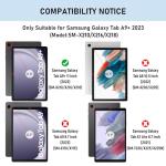 Samsung Galaxy Tab A9+ Keyboard Case with S Pen Holder