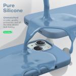 iPhone 15 Liquid Silicone Case - Winter Blue