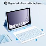 Samsung Galaxy Tab A9+ Keyboard Case with S Pen Holder