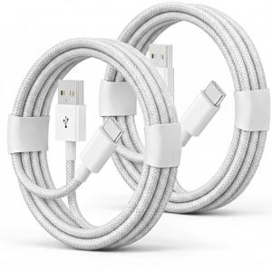2-Pack Fast Charging USB-C Cables for Galaxy Tabs