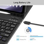 Samsung Galaxy Tab A9+ Keyboard Case with S Pen Holder
