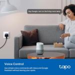 Tapo P110 Smart Plugs - 4-Pack with App Control