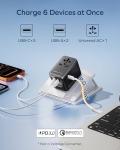 MOMAX 70W Universal Travel Adapter with USB Ports