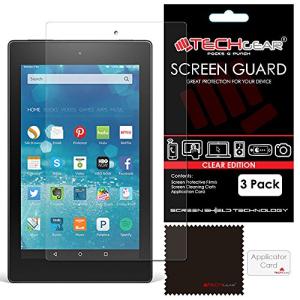 3-Pack Clear Screen Protectors for Fire HD 8