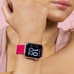 Pink Reflex Active Series 12 Fitness Smart Watch