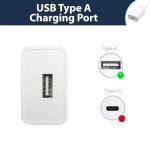 Pipestation® EU 2 Pin USB Travel Charger Adapter