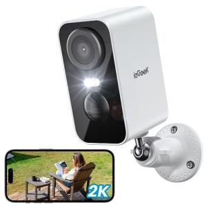 ieGeek 2K Wireless Outdoor Security Camera System