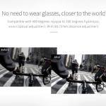 Wireless VR Headset with Controller and Headphones