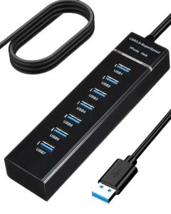 7-Port USB 3.0 Hub with 1.2M Cable
