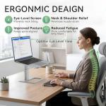 SOUNDANCE Adjustable Ergonomic Laptop Desk Stand