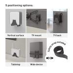 Universal Streaming Device Mount with Safety Strap