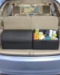 Owleys 17.7" Cargo Organizer for Cars - Black