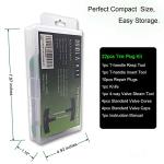 Compact 22-Piece Tire Repair Kit for Cars